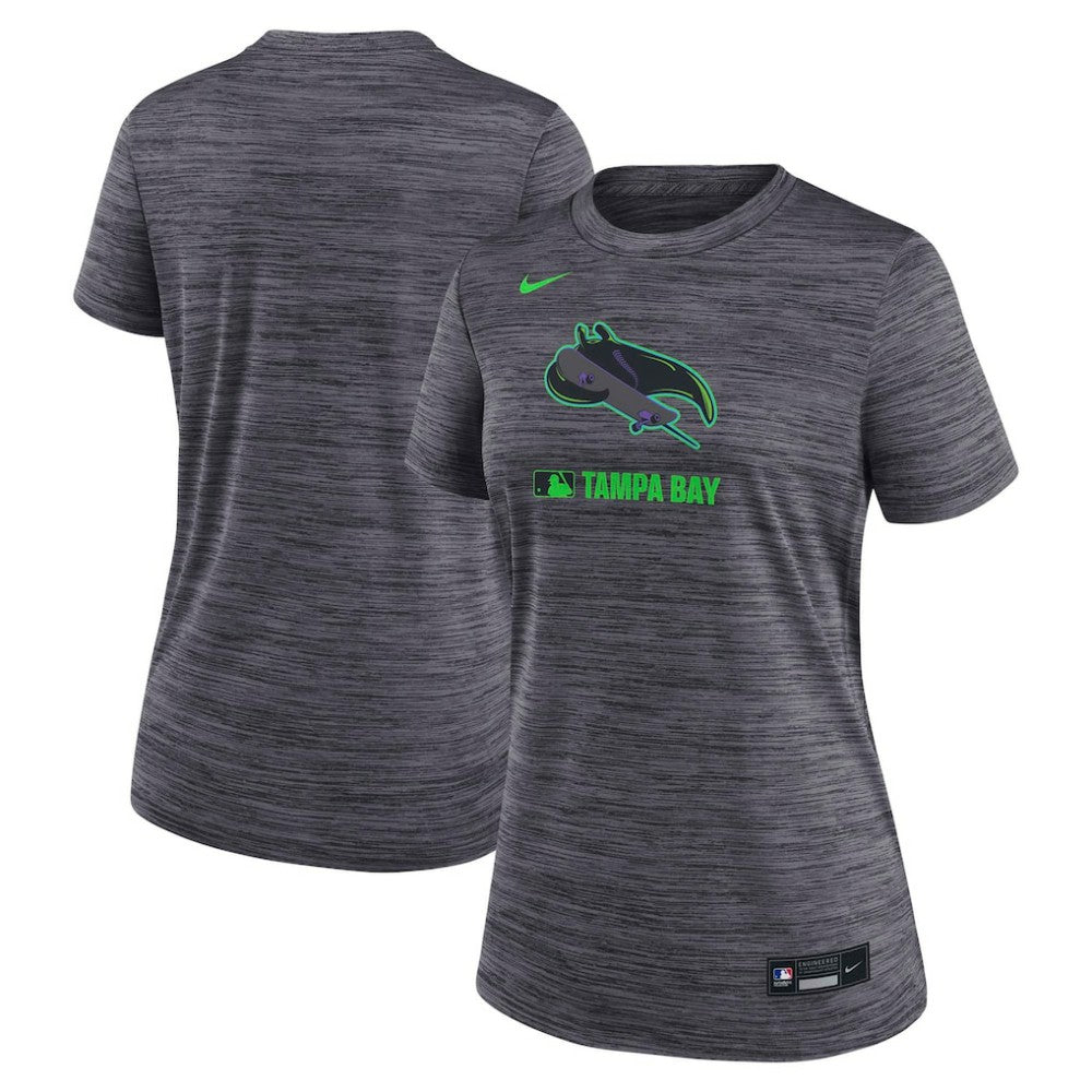 Tampa Bay Rays Nike Women's Authentic Collection City Connect Velocity Dri-FIT T-Shirt for sale