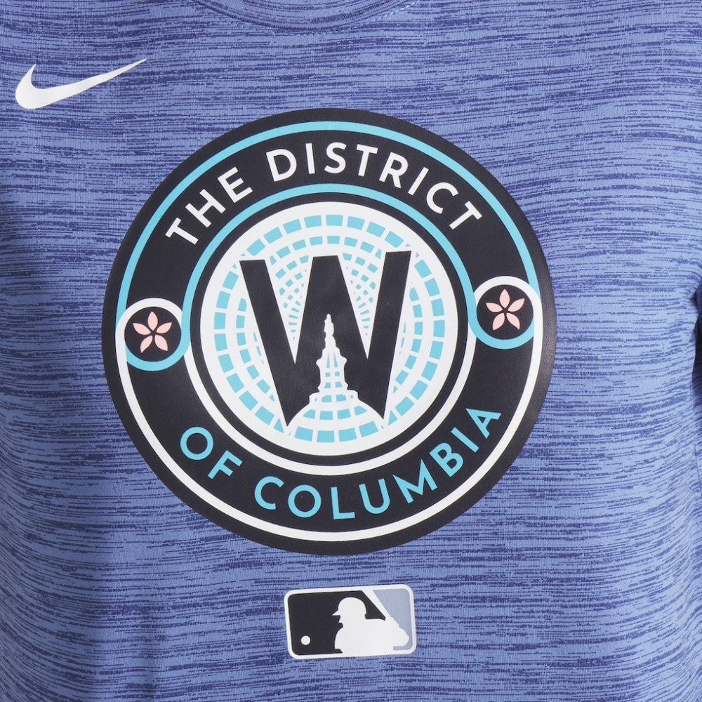 Washington Nationals Nike Women's 2025 City Connect Authentic Collection Velocity Dri-FIT T-Shirt Online