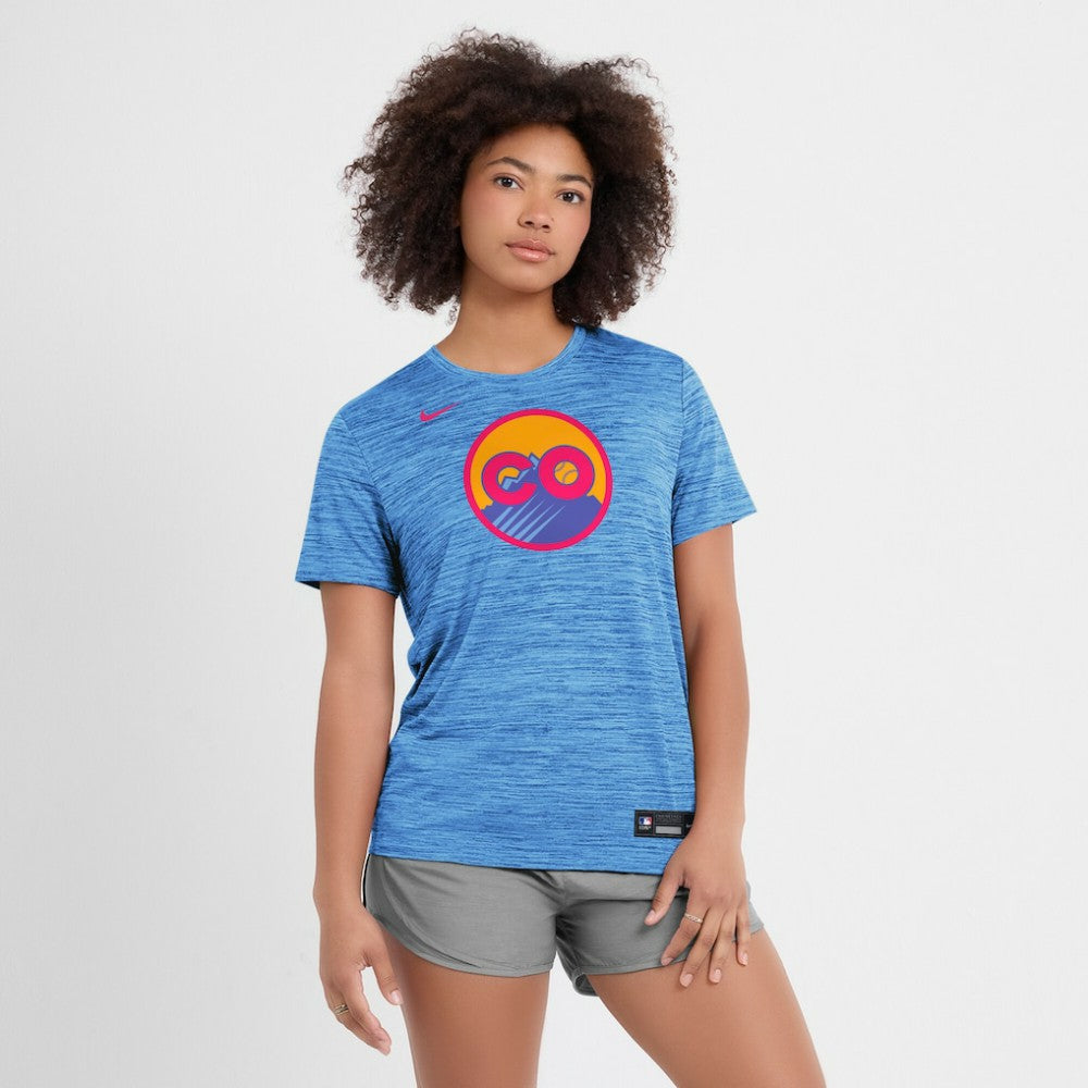 Colorado Rockies Nike Women's 2025 City Connect Authentic Collection Velocity Dri-FIT T-Shirt Near Me