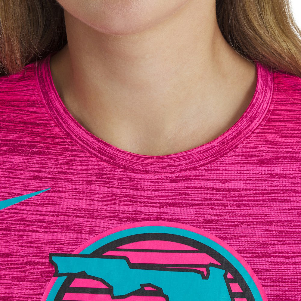 Miami Marlins Nike Women's 2025 City Connect Authentic Collection Velocity Dri-FIT T-Shirt Discount