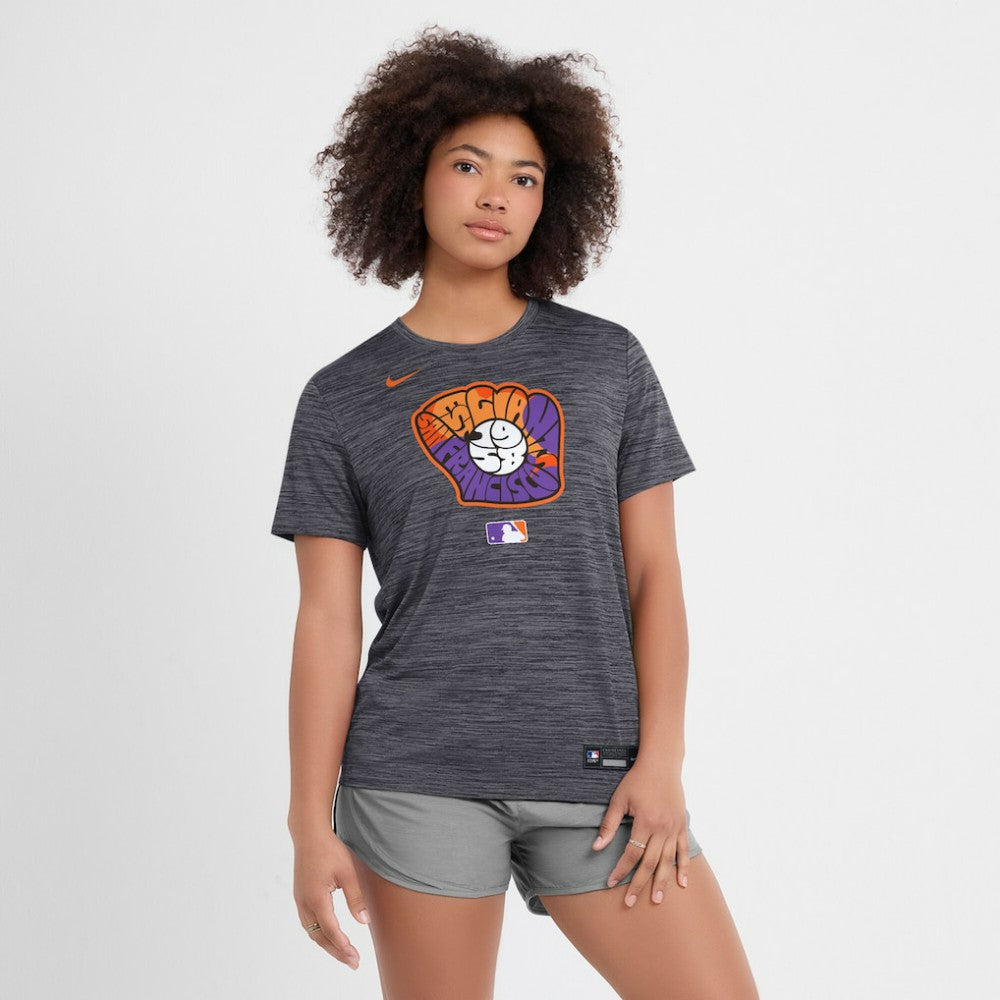 San Francisco Giants Nike Women's 2025 City Connect Authentic Collection Velocity Dri-FIT T-Shirt Online