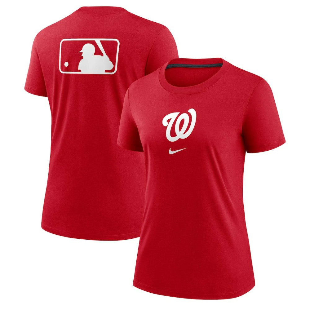 Washington Nationals Nike Women's Authentic Collection Early Work Tri-Blend T-Shirt Online