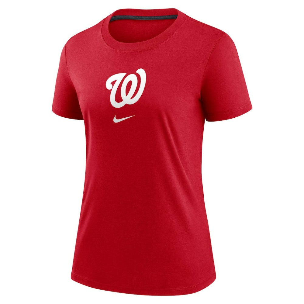 Washington Nationals Nike Women's Authentic Collection Early Work Tri-Blend T-Shirt Online