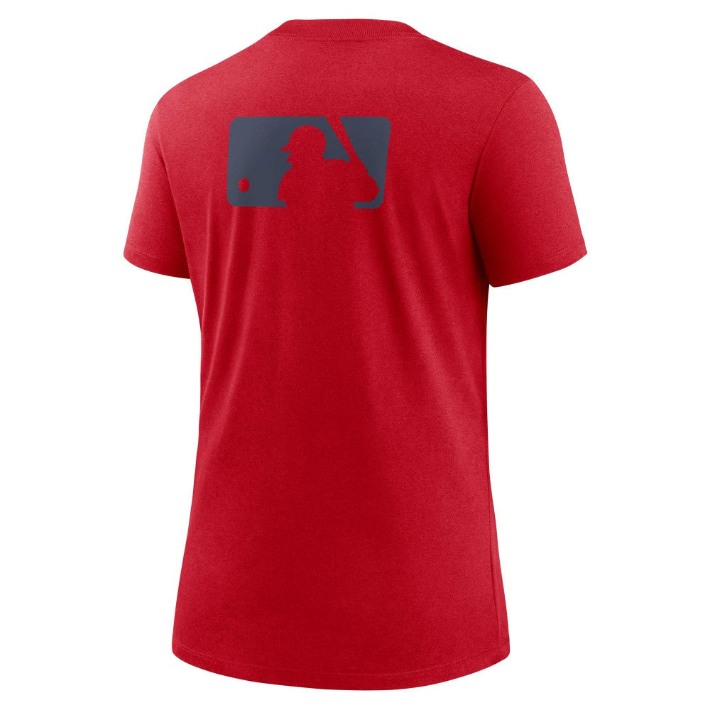 Los Angeles Angels Nike Women's Authentic Collection Early Work Tri-Blend T-Shirt Outlet