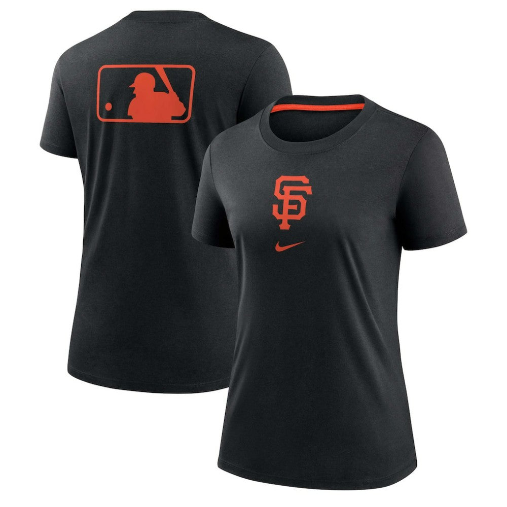 San Francisco Giants Nike Women's Authentic Collection Early Work Tri-Blend T-Shirt Sale
