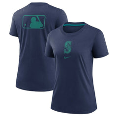 Seattle Mariners Nike Women's Authentic Collection Early Work Tri-Blend T-Shirt Near Me