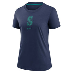 Seattle Mariners Nike Women's Authentic Collection Early Work Tri-Blend T-Shirt Near Me