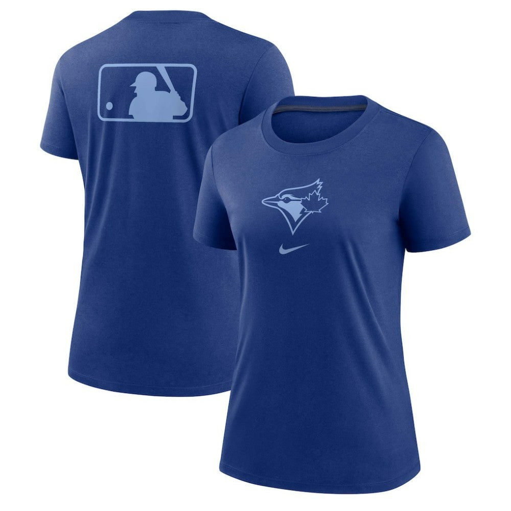Toronto Blue Jays Nike Women's Authentic Collection Early Work Tri-Blend T-Shirt Outlet