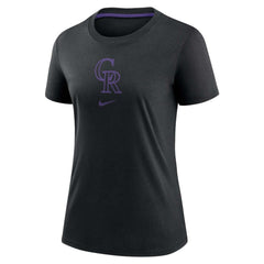 Colorado Rockies Nike Women's Authentic Collection Early Work Tri-Blend T-Shirt Near Me