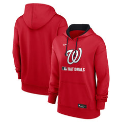 Washington Nationals Nike Women's Authentic Collection Therma-FIT Hoodie Sale