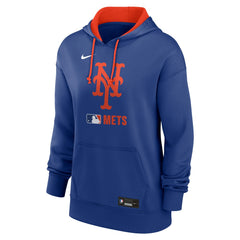New York Mets Nike Women's Authentic Collection Therma-FIT Hoodie Discount