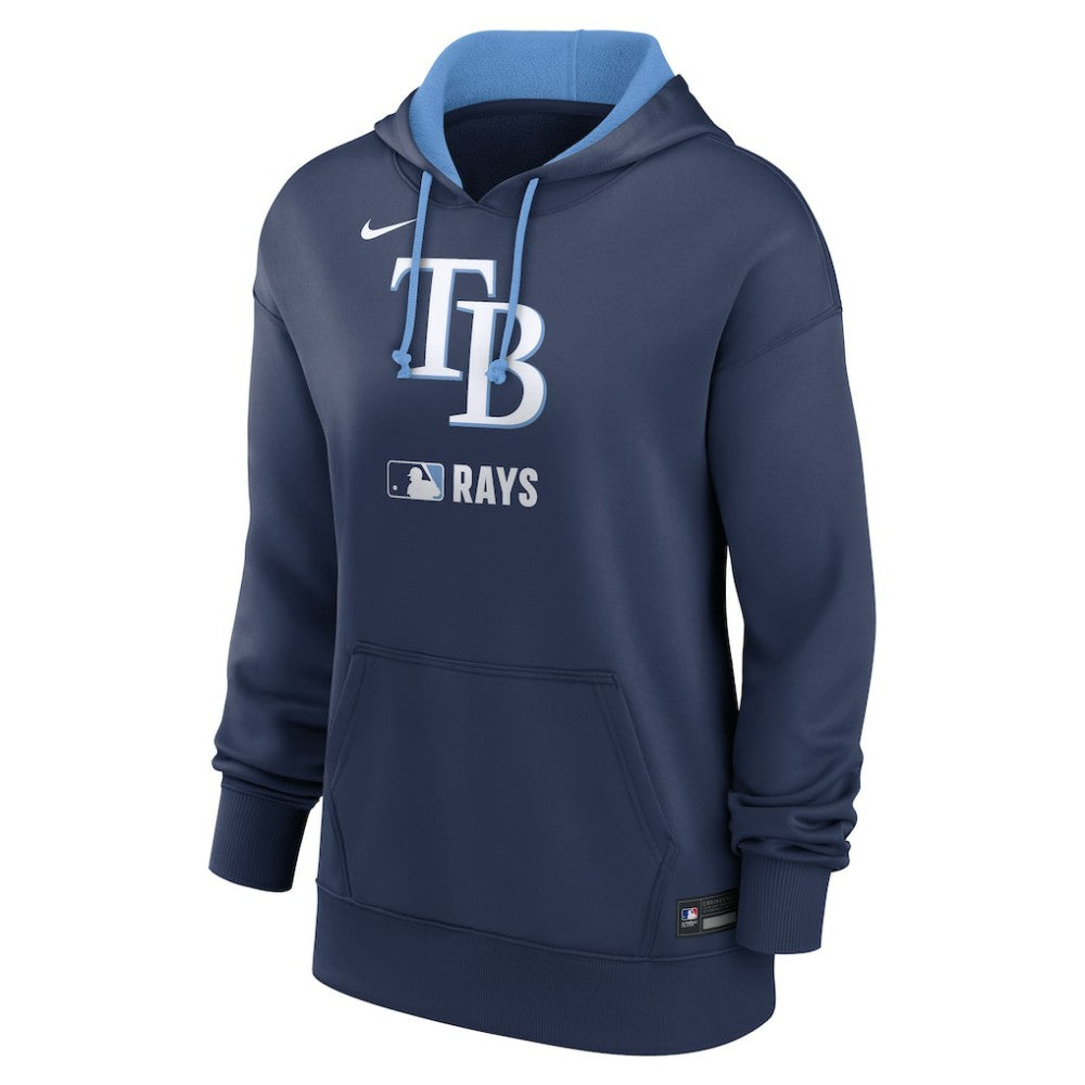 Tampa Bay Rays Nike Women's Authentic Collection Therma-FIT Hoodie Discount