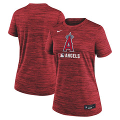 Los Angeles Angels Nike Women's Authentic Collection Velocity Dri-FIT T-Shirt Discount