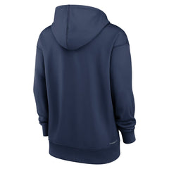 Los Angeles Angels Nike Women's Authentic Collection Lockup Alternate Logo Therma Hoodie Near Me