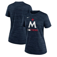 Minnesota Twins Nike Women's Authentic Collection Alternate Logo Velocity Dri-FIT  T-Shirt Sale
