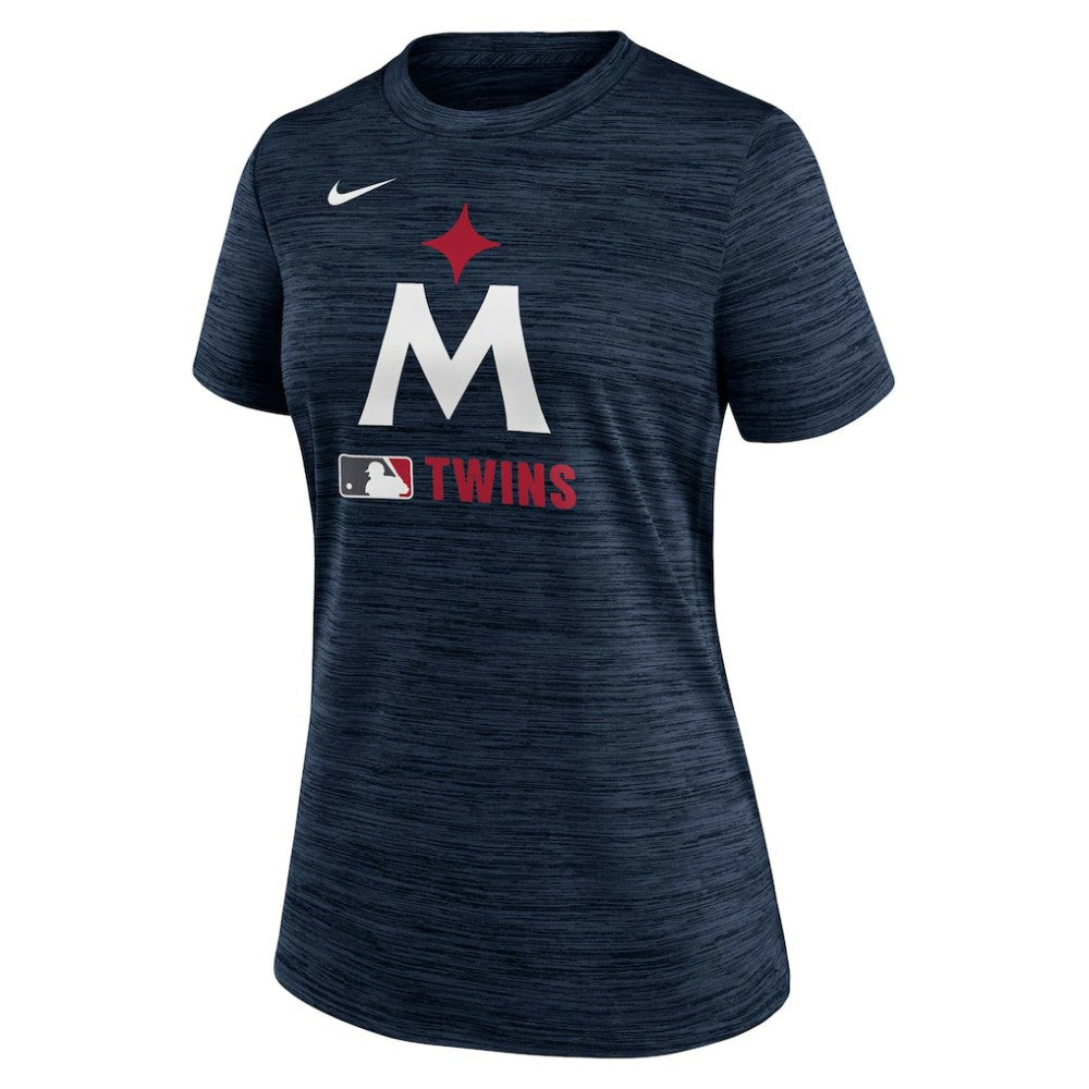 Minnesota Twins Nike Women's Authentic Collection Alternate Logo Velocity Dri-FIT  T-Shirt Sale