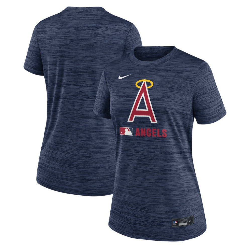 Los Angeles Angels Nike Women's Authentic Collection Alternate Logo Velocity Dri-FIT  T-Shirt Discount