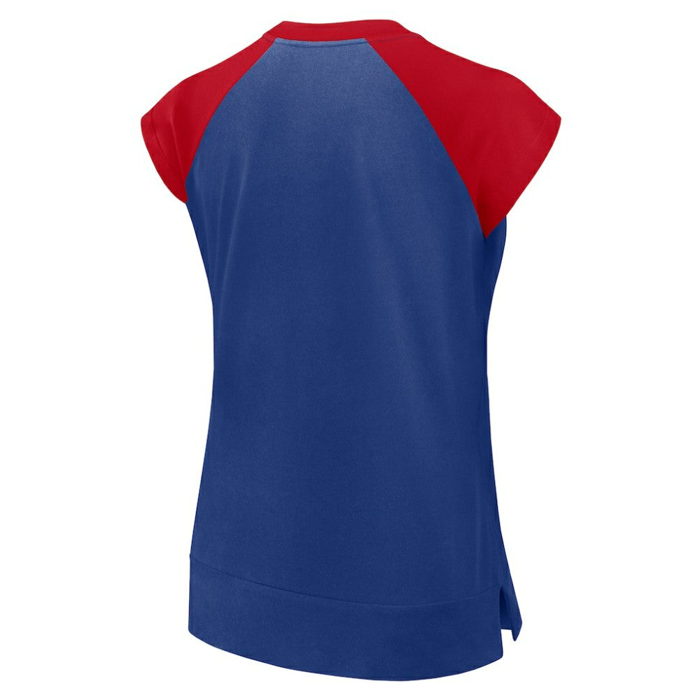 Atlanta Braves Nike Women's Cooperstown Collection Raglan Dri-FIT T-Shirt Outlet