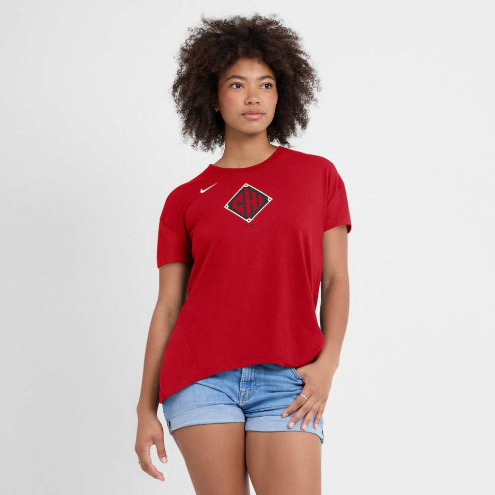 Chicago White Sox Nike Women's 2025 City Connect Flowy Fashion Tri-Blend Dri-FIT T-Shirt for sale