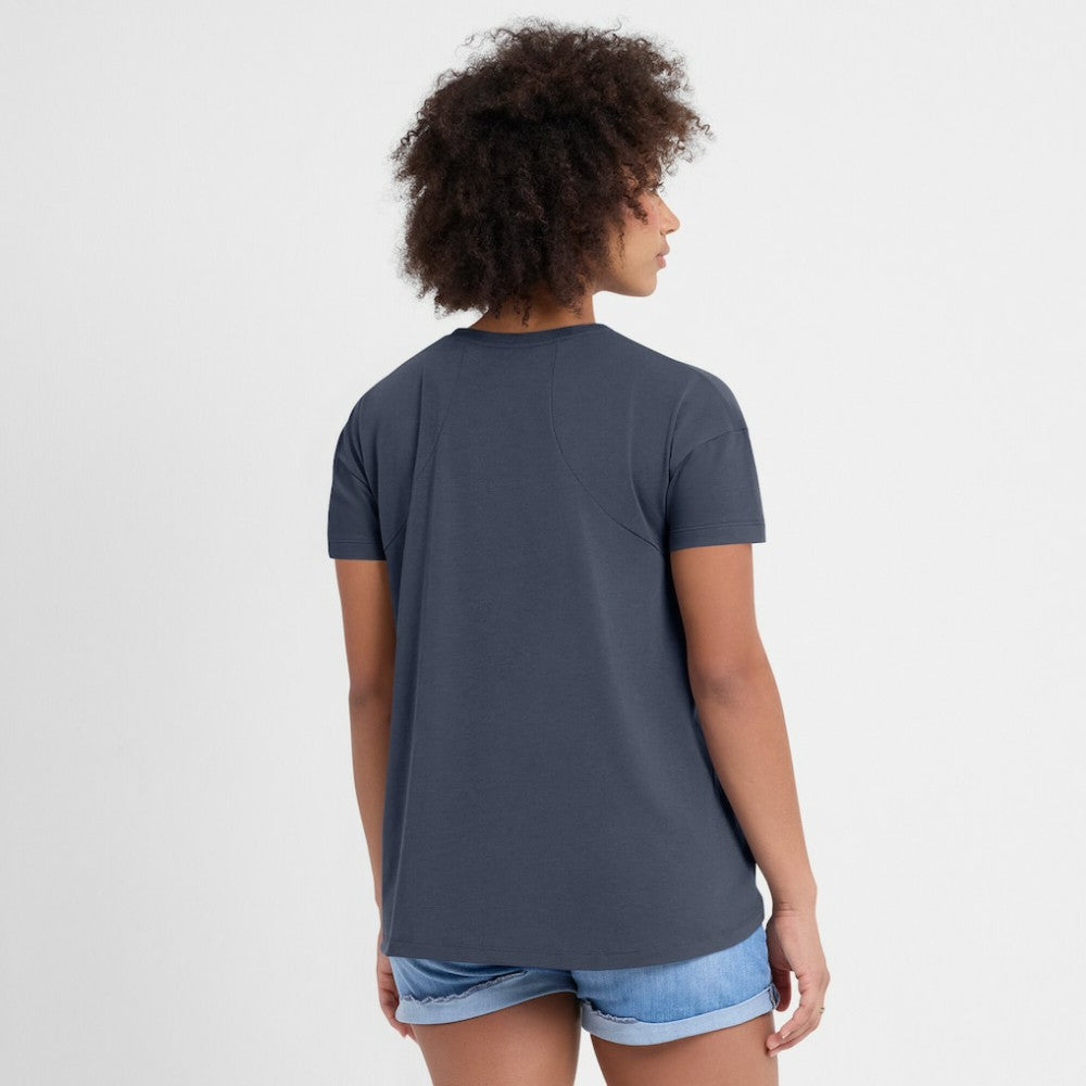 Los Angeles Dodgers Nike Women's 2025 City Connect Flowy Fashion Tri-Blend Dri-FIT T-Shirt for sale