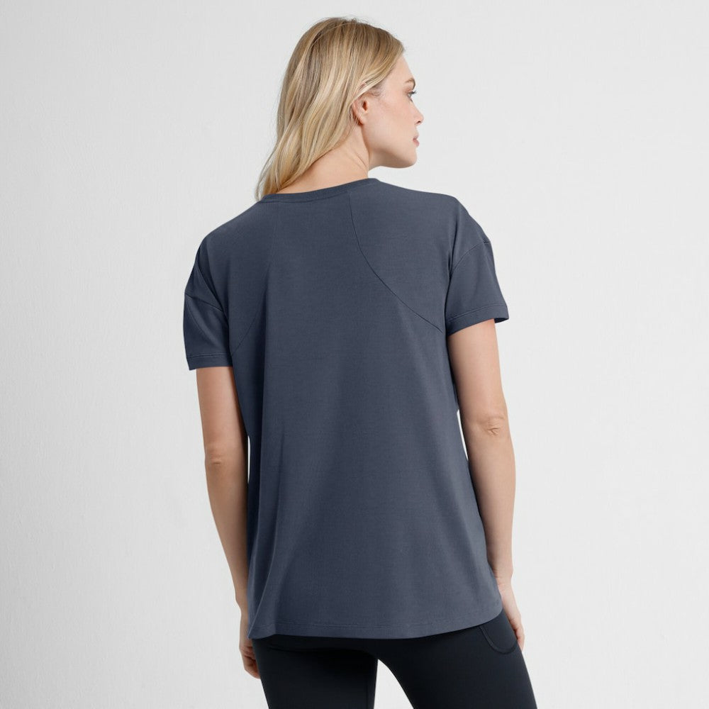 Los Angeles Dodgers Nike Women's 2025 City Connect Flowy Fashion Tri-Blend Dri-FIT T-Shirt for sale