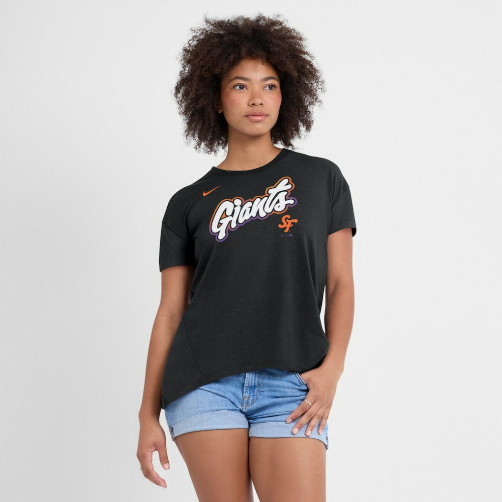San Francisco Giants Nike Women's 2025 City Connect Flowy Fashion Tri-Blend Dri-FIT T-Shirt Discount