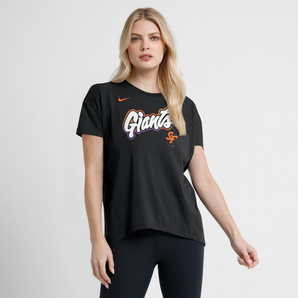 San Francisco Giants Nike Women's 2025 City Connect Flowy Fashion Tri-Blend Dri-FIT T-Shirt Discount