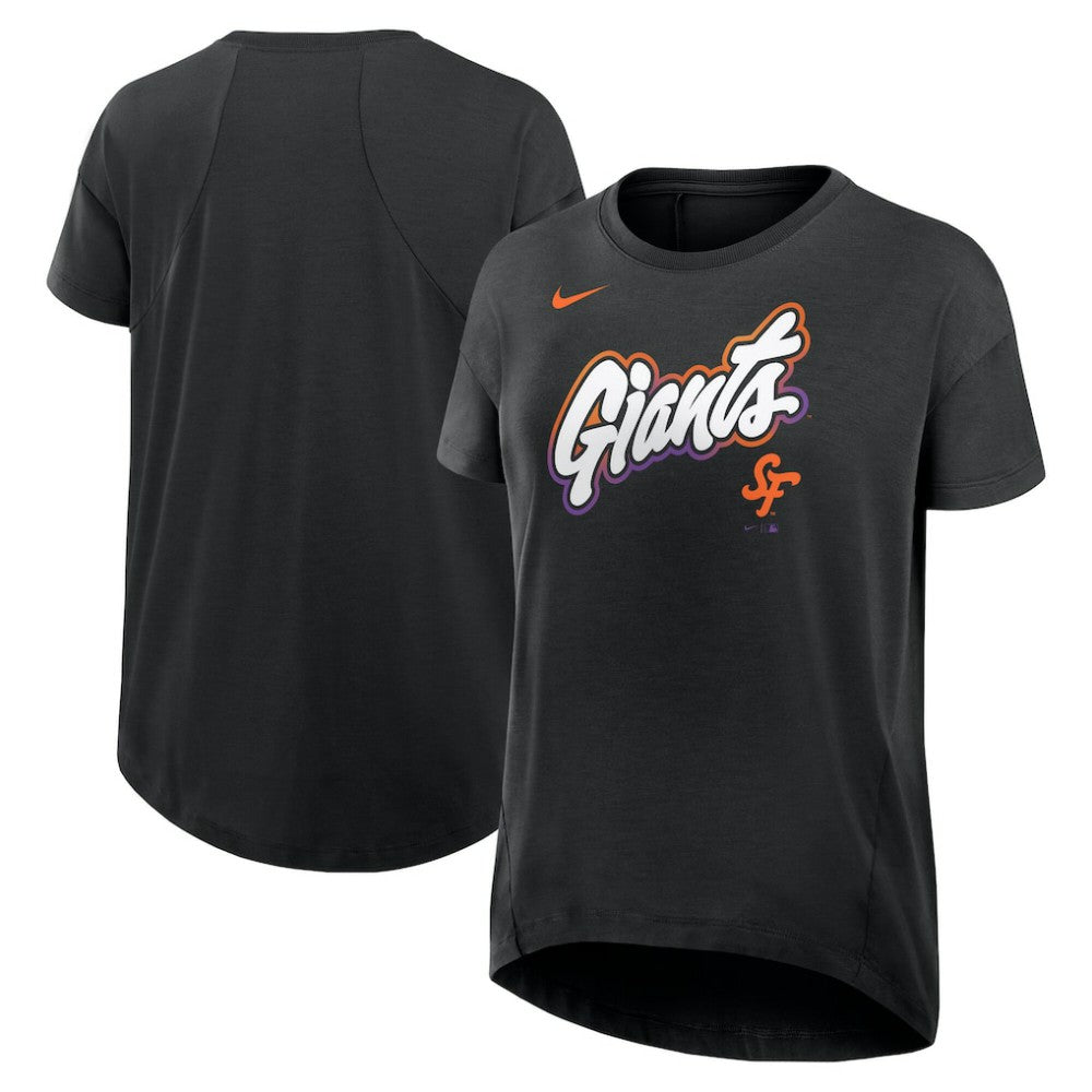 San Francisco Giants Nike Women's 2025 City Connect Flowy Fashion Tri-Blend Dri-FIT T-Shirt Discount