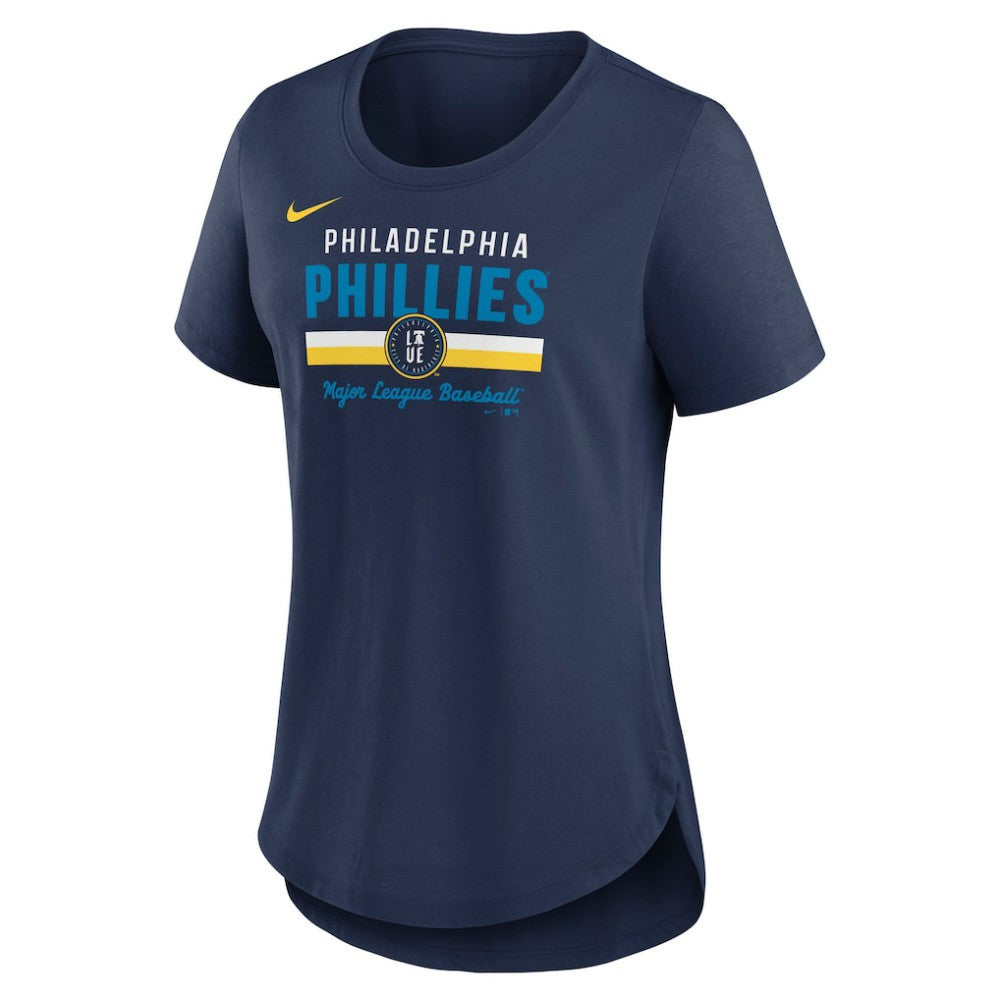 Philadelphia Phillies Nike Women's City Connect Lockup Tri-Blend T-Shirt for sale