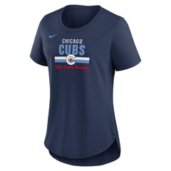 Chicago Cubs Nike Women's City Connect Lockup Tri-Blend T-Shirt Online