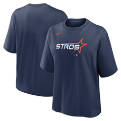 Houston Astros Nike Women's 2025 City Connect Logo Boxy T-Shirt Near Me