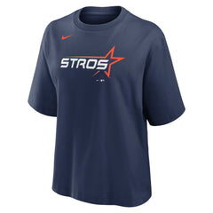 Houston Astros Nike Women's 2025 City Connect Logo Boxy T-Shirt Near Me