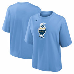 Milwaukee Brewers Nike Women's City Connect Logo Boxy T-Shirt Outlet
