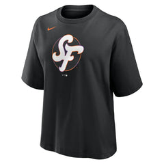 San Francisco Giants Nike Women's 2025 City Connect Logo Boxy T-Shirt Discount