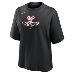 Chicago White Sox Nike Women's 2025 City Connect Logo Boxy T-Shirt Online