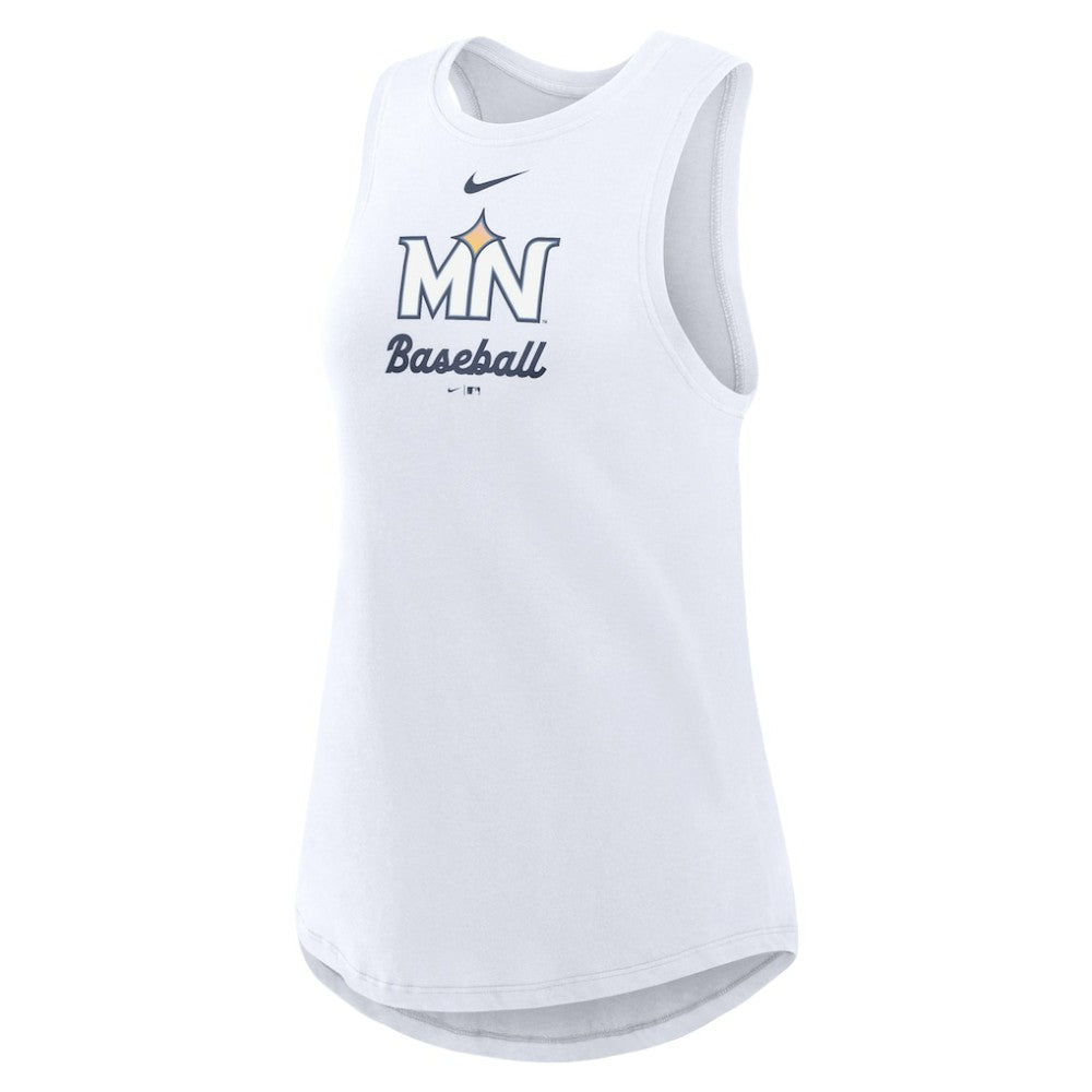 Minnesota Twins Nike Women's City Connect Tricode High Neck Dri-FIT Tank Top Discount