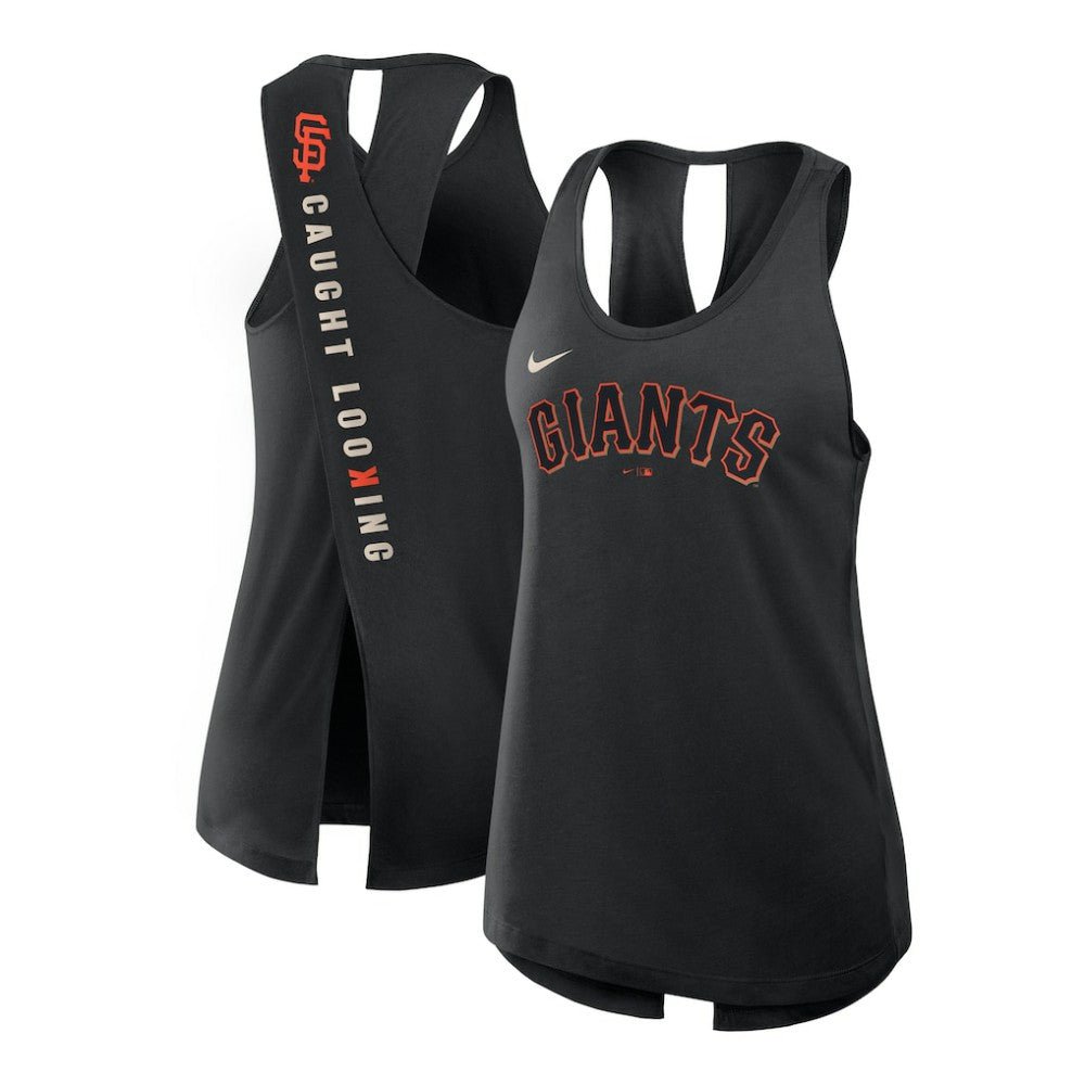 San Francisco Giants Nike Open-Back Crisscross Dri-FIT Tank Top Online