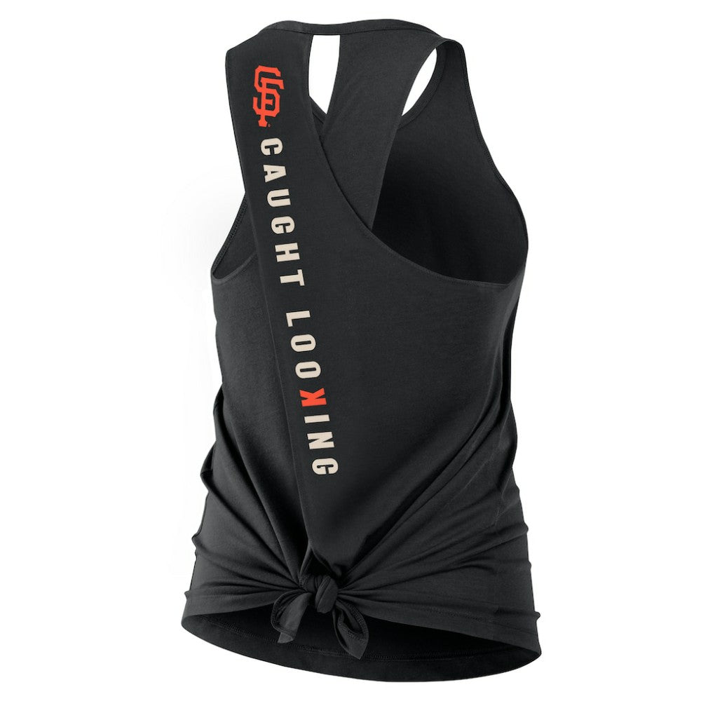 San Francisco Giants Nike Open-Back Crisscross Dri-FIT Tank Top Online