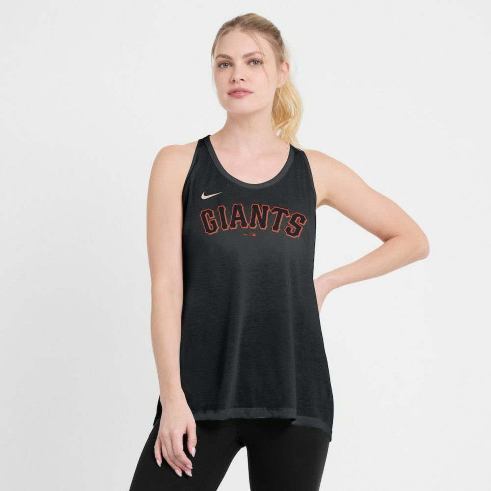 San Francisco Giants Nike Open-Back Crisscross Dri-FIT Tank Top Online