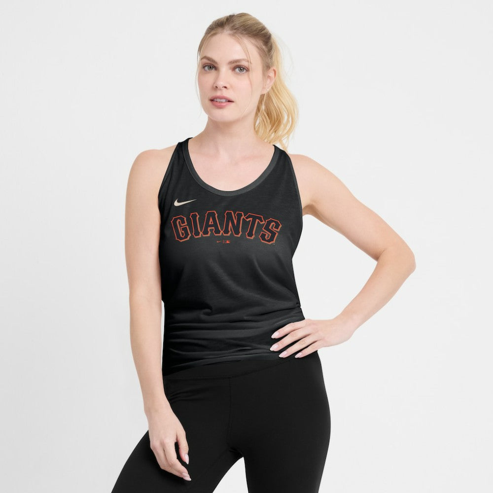 San Francisco Giants Nike Open-Back Crisscross Dri-FIT Tank Top Online