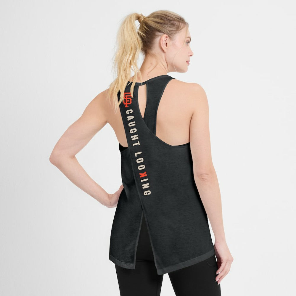 San Francisco Giants Nike Open-Back Crisscross Dri-FIT Tank Top Online