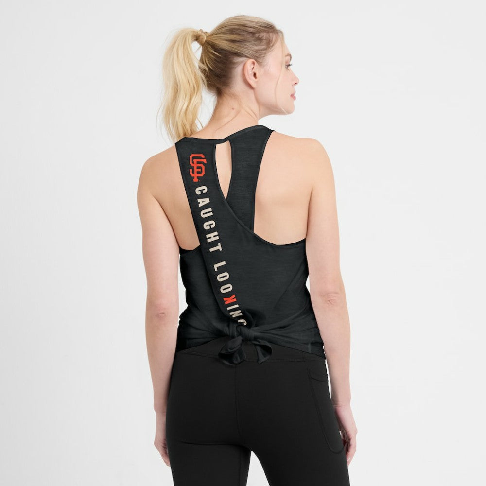 San Francisco Giants Nike Open-Back Crisscross Dri-FIT Tank Top Online
