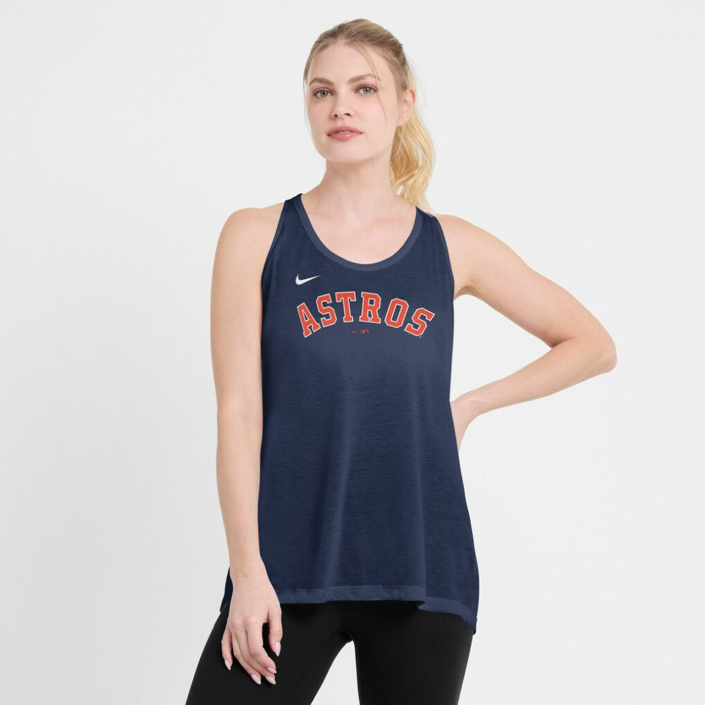 Houston Astros Nike Open-Back Crisscross Dri-FIT Tank Top Near Me