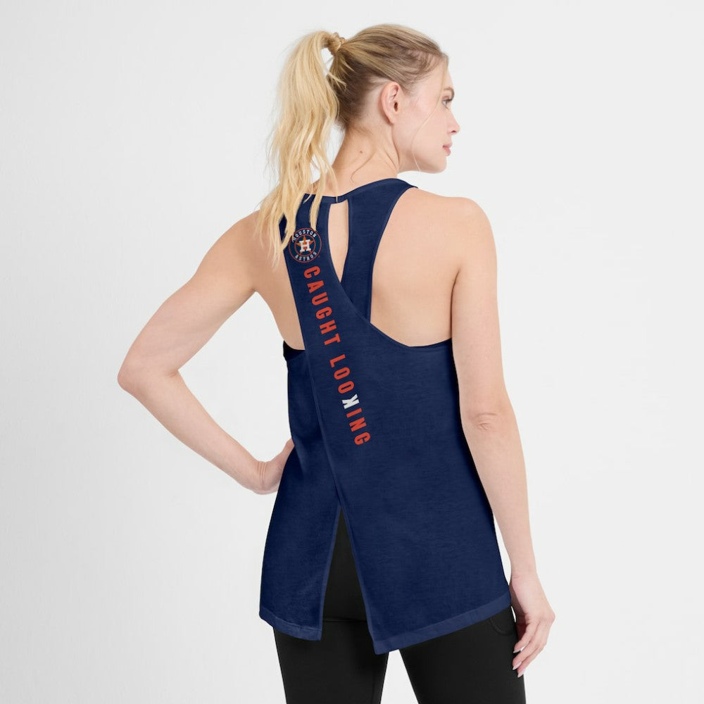 Houston Astros Nike Open-Back Crisscross Dri-FIT Tank Top Near Me