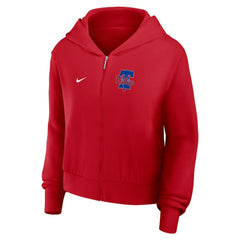 Philadelphia Phillies Nike Women's Cropped Chill Full-Zip Hoodie Near Me