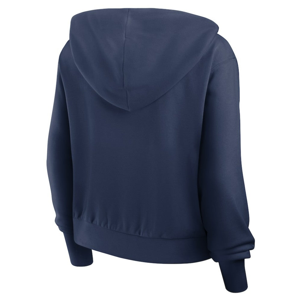 Atlanta Braves Nike Women's Cropped Chill Full-Zip Hoodie Online