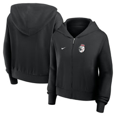 Cincinnati Reds Nike Women's Cropped Chill Full-Zip Hoodie Discount