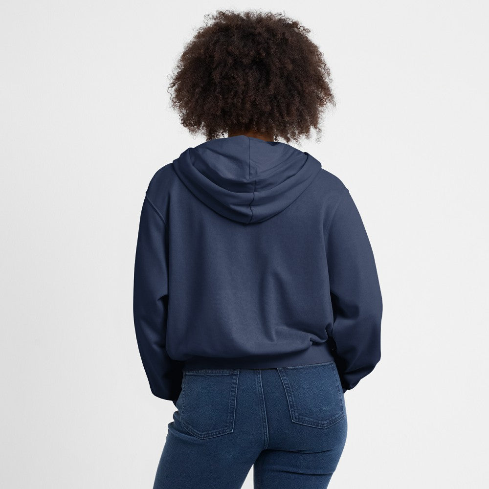 Cleveland Guardians Nike Women's Cropped Chill Full-Zip Hoodie for sale
