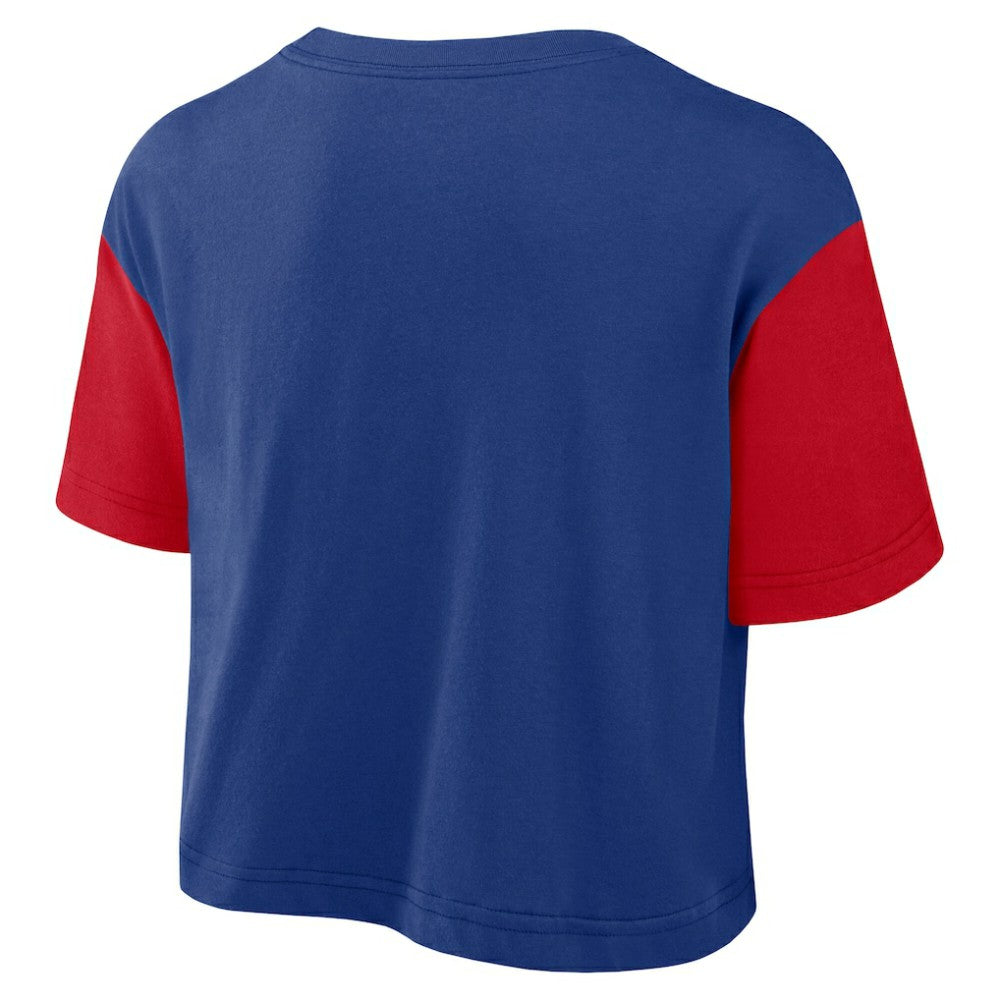 Philadelphia Phillies Nike Women's Script Dri-FIT Cropped T-Shirt Outlet