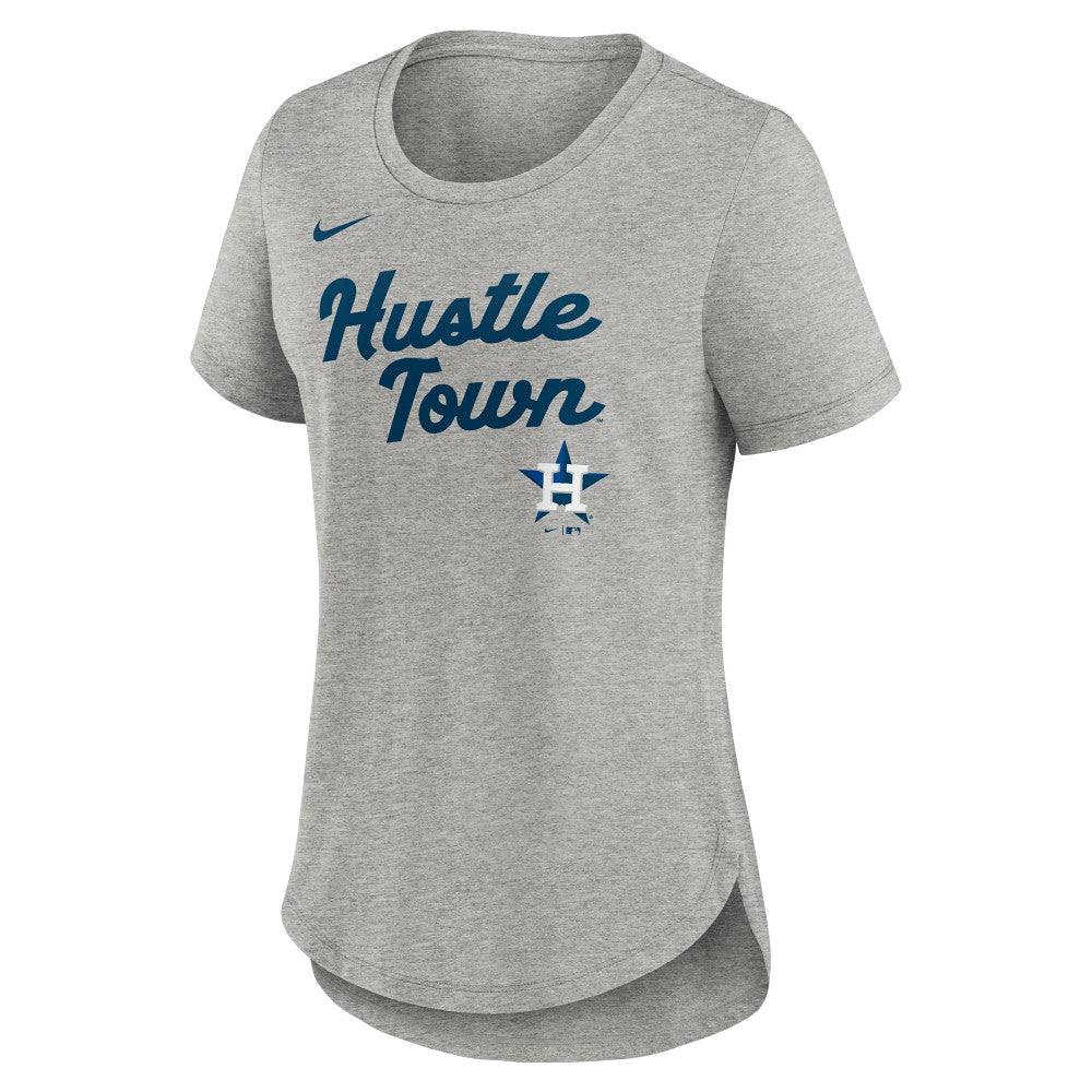 Houston Astros Nike Women's Script Tri-Blend T-Shirt for sale